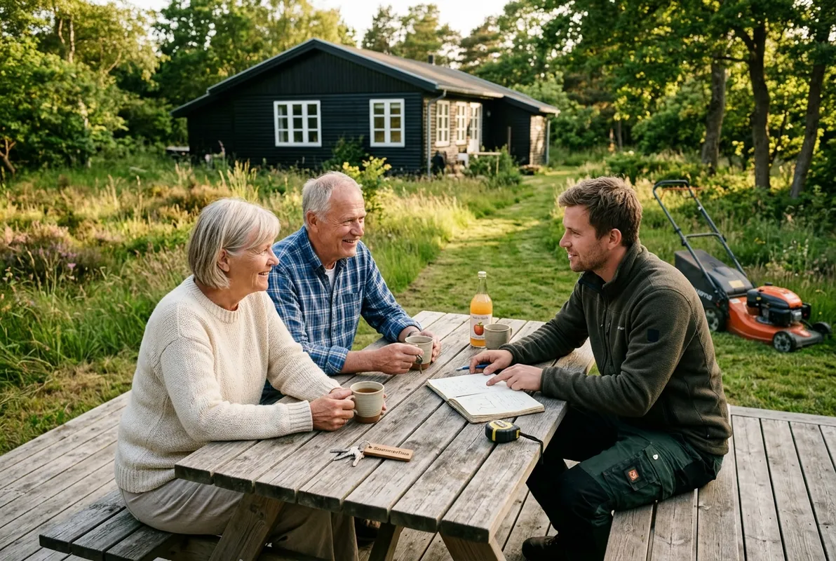 Græsslåning af sommerhus: Priser og faste aftaler