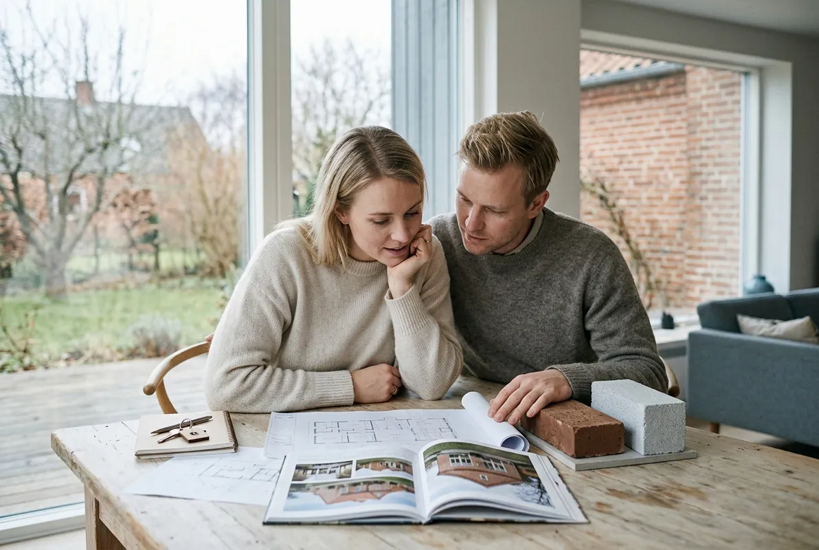 Fuldmuret hus vs. skalmuring: Hvad skal du vælge?