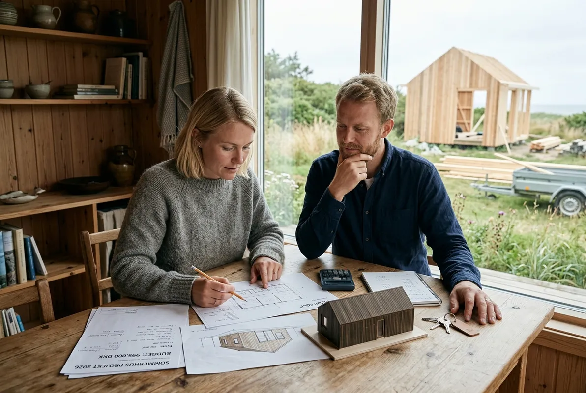Byg sommerhus under 1 million – Er det realistisk i dag?