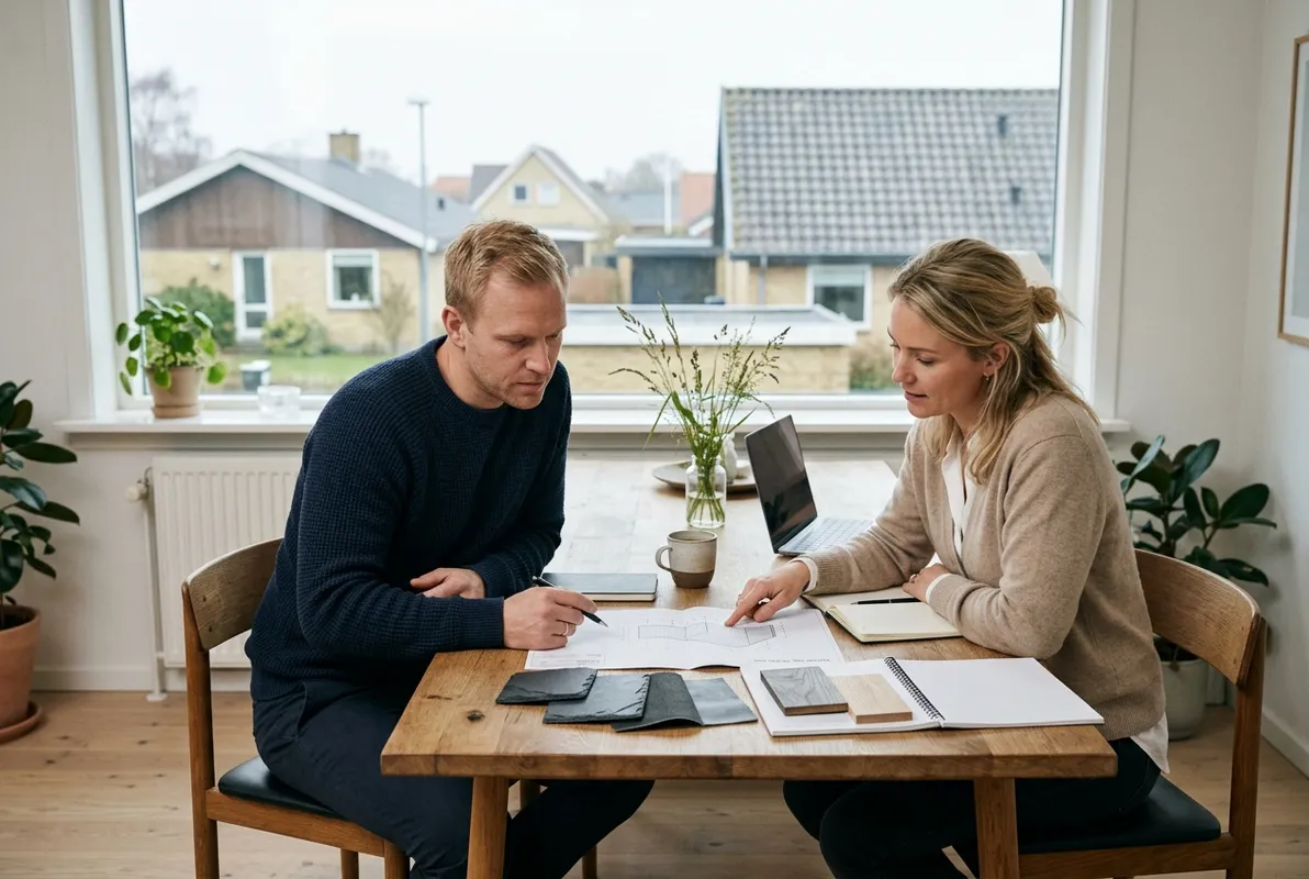 Pris på nyt tag til specifikke hustyper