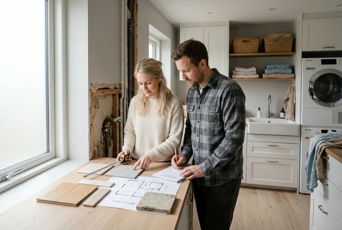 Hvad koster renovering af bryggers? Pris pr. m² og totalpris