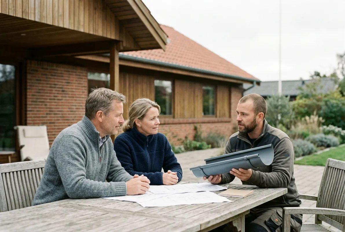 Hvad koster nye tagrender? Komplet prisoversigt pr. meter inkl. montering