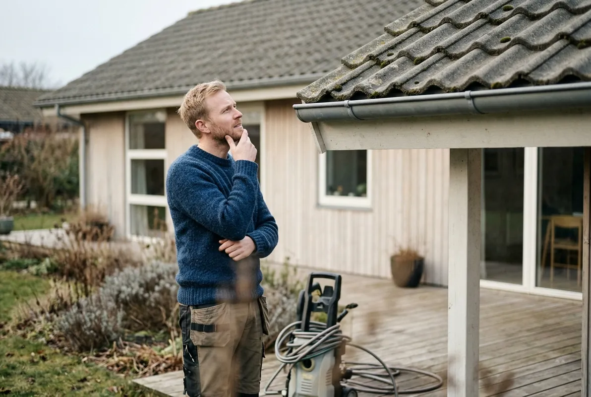 Hvad koster tagrens? Priser på rensning, imprægnering og tagmaling