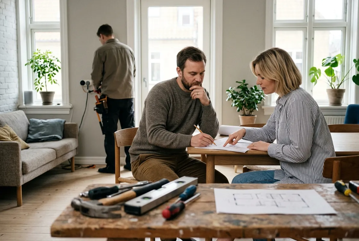Handyman pris: Sådan er timepriser, gebyrer og priseksempler